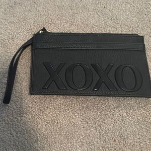 XOXO Black Wallets Sleek Minimalist Design